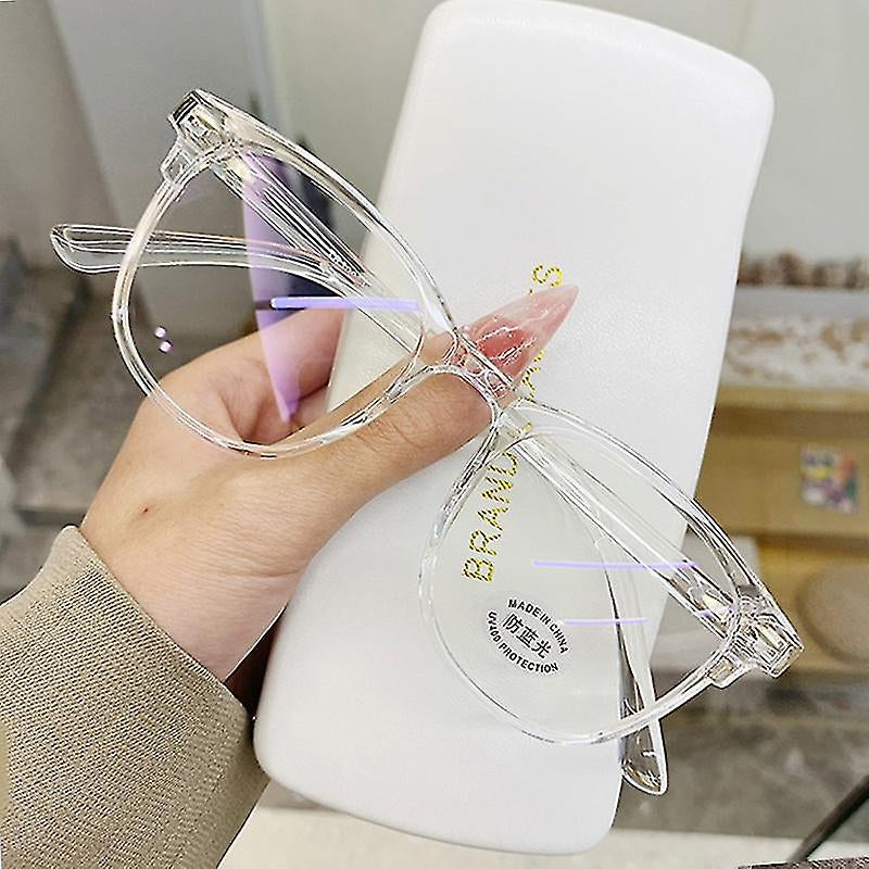 Original Transparent Square Frame Glasses for Men - Women Clear Lens Glasses Anti Blue Frame Spectacles For Men And Women