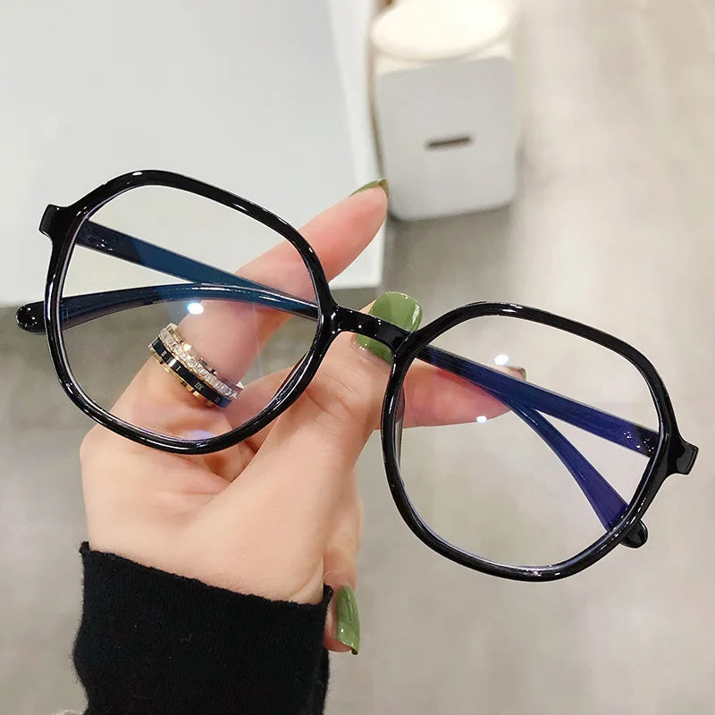Eldorado Transparent Lightweight Anti Glare UV Eyeglasses For Men and Women White Glasses for Boys and Girls