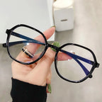 Eldorado Transparent Lightweight Anti Glare UV Eyeglasses For Men and Women White Glasses for Boys and Girls