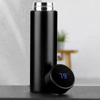 Smart LED Temperature Water Bottle 500ml | Stainless Steel Hot & Cold Bottles with Vacuum Thermos Flask Temperature Water Bottle, Smart Thermos Water Bottle, LED Temperature Display Vacuum Flask Thermos, 500ML Stainless Steel Intelligent Hot Cold Vacuum F