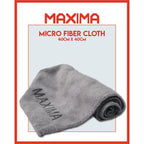 MAXIMA TOP QUALITY MICROFIBER CLOTH - GREY - SIZE 40CM X 40CM