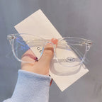 Original Transparent Square Frame Glasses for Men - Women Clear Lens Glasses Anti Blue Frame Spectacles For Men And Women