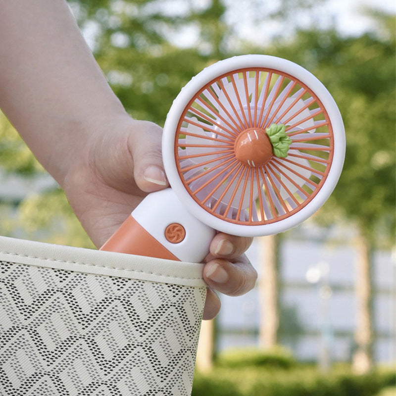 Mini Fan Rechargeable /Hanheld Desktop USB Fan Electric Portable Mini Desk Fan for Kids - Rechargeable USB Battery - Handheld Fan with Adjustable Speed - Versatile Usage