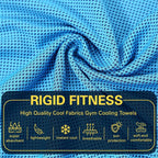 Cooling Towel Ice Towel, Soft Breathable Chilly Towel, Microfiber Towel for Yoga, Sport, Running, Gym, Workout, Camping, Fitness, Workout & More Activities (40"x12"),