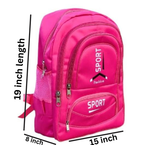 5 Design & Multiple Colors School Bag for Boys & Girls Best Quality Backpack for College, University, Business, Travel, and Laptop Durable, Stylish Backpack for Men & Women
