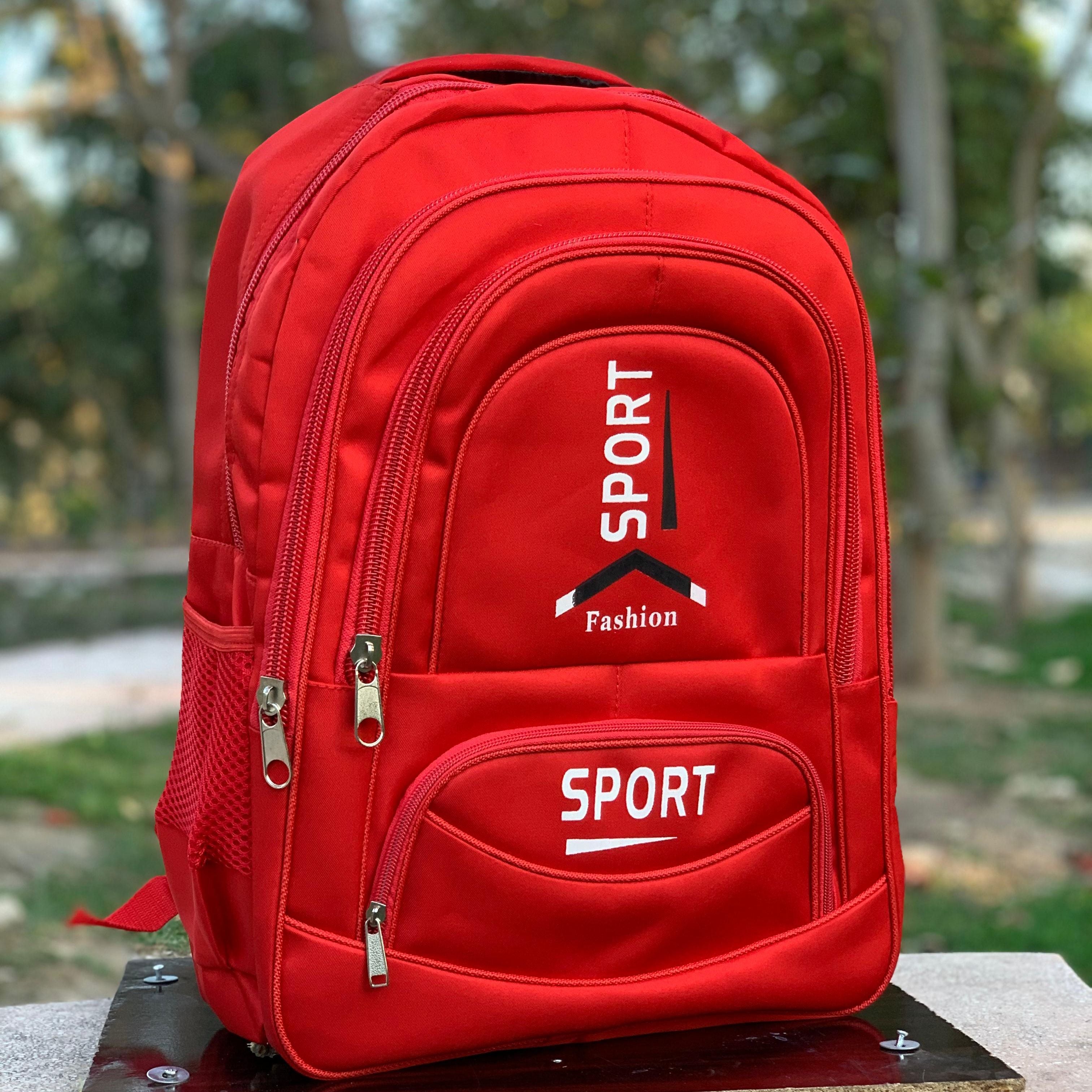 5 Design & Multiple Colors School Bag for Boys & Girls Best Quality Backpack for College, University, Business, Travel, and Laptop Durable, Stylish Backpack for Men & Women