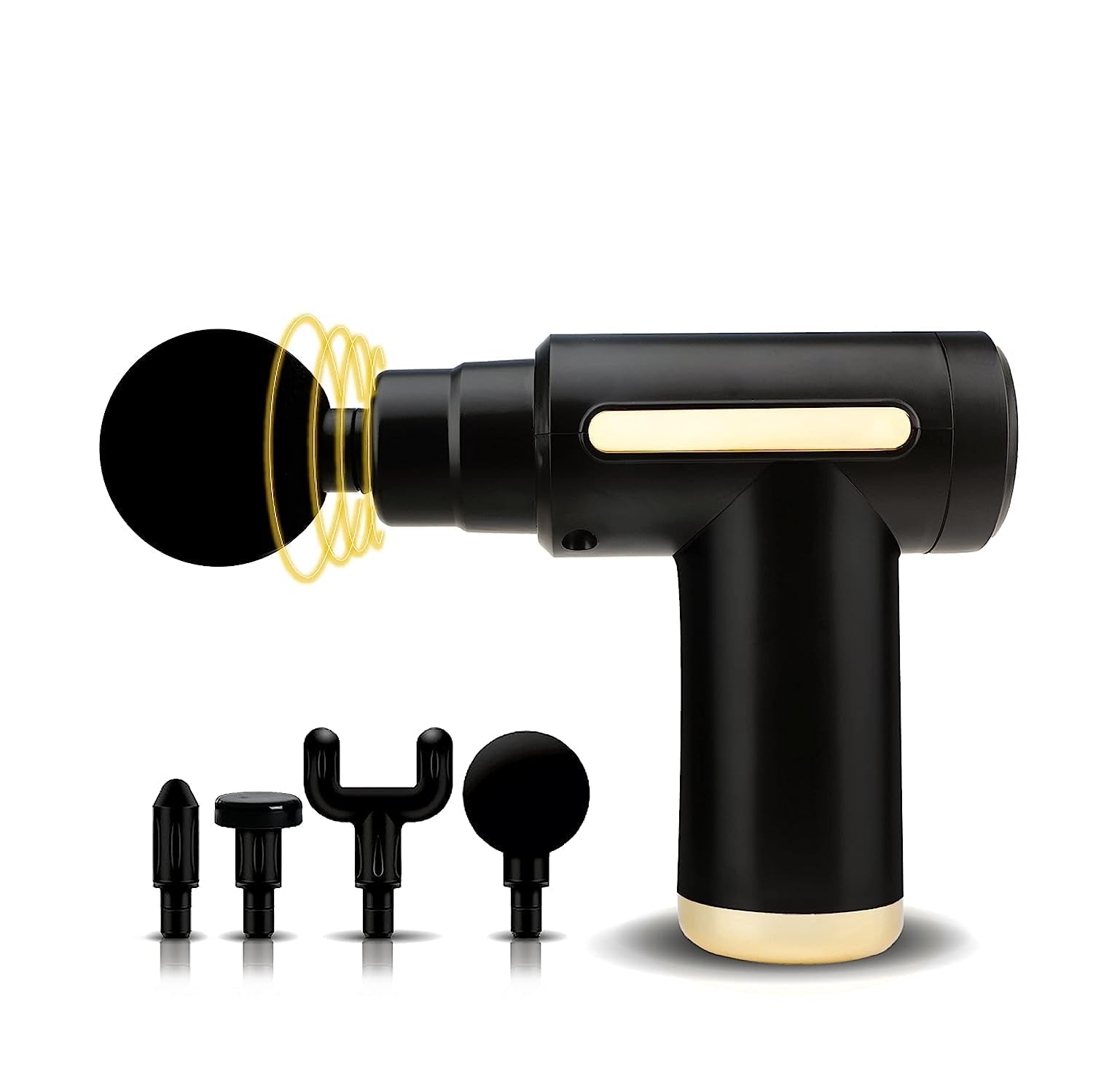 Adjustable Speed, Quiet Motor, Cordless Rechargeable Body Massager for Sports Recovery, Gym, Fitness, Neck, Back, Leg & Shoulder Relaxation