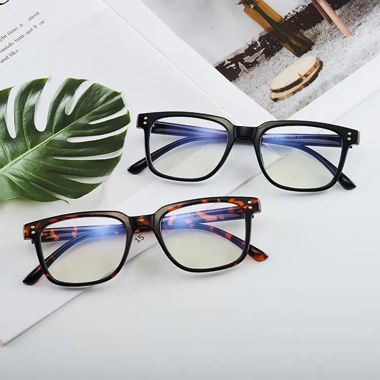 Original Transparent Square Frame Glasses for Men - Women Clear Lens Glasses Anti Blue Frame Spectacles For Men And Women