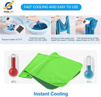 Cooling Towel Ice Towel, Soft Breathable Chilly Towel, Microfiber Towel for Yoga, Sport, Running, Gym, Workout, Camping, Fitness, Workout & More Activities (40"x12"),