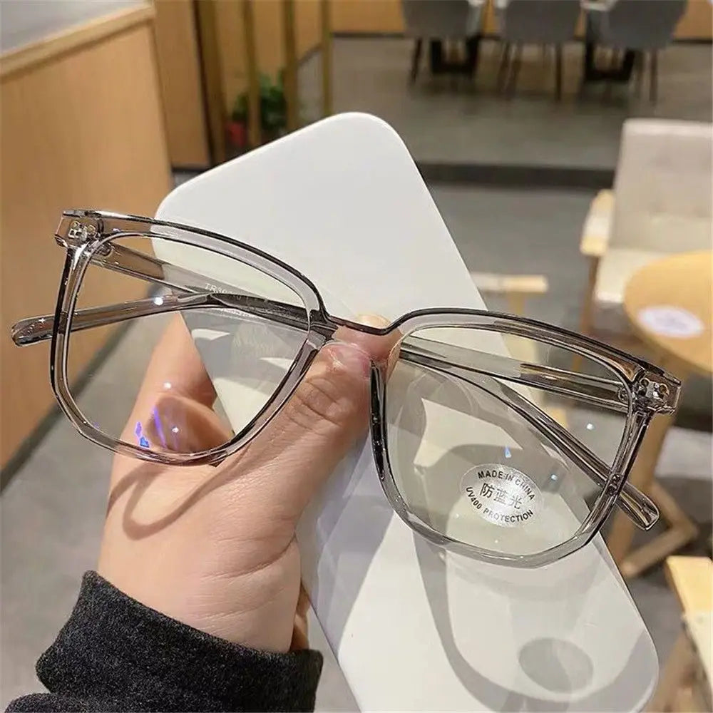 Original Transparent Square Frame Glasses for Men - Women Clear Lens Glasses Anti Blue Frame Spectacles For Men And Women