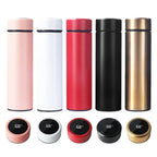 Smart LED Temperature Water Bottle 500ml | Stainless Steel Hot & Cold Bottles with Vacuum Thermos Flask Temperature Water Bottle, Smart Thermos Water Bottle, LED Temperature Display Vacuum Flask Thermos, 500ML Stainless Steel Intelligent Hot Cold Vacuum F