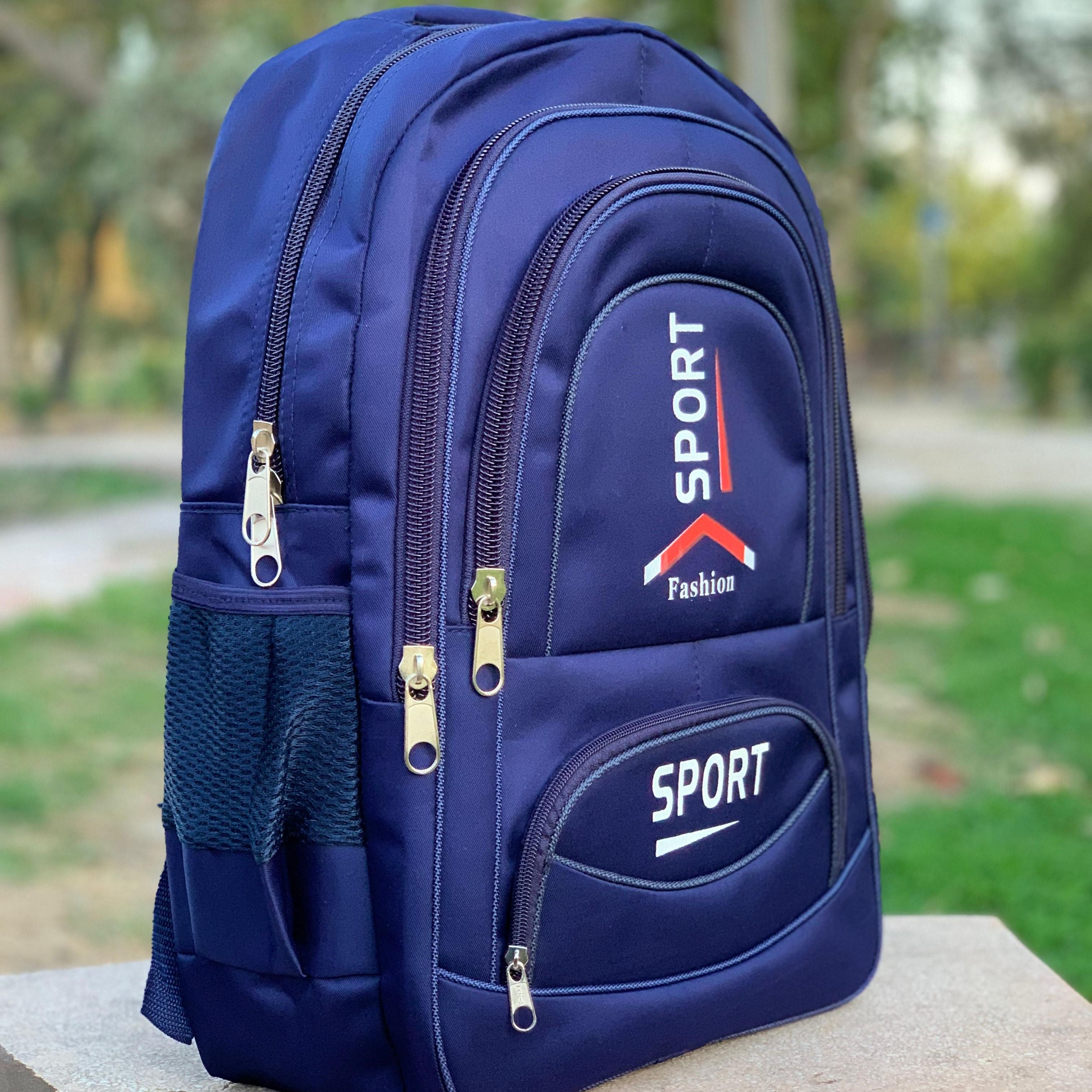5 Design & Multiple Colors School Bag for Boys & Girls Best Quality Backpack for College, University, Business, Travel, and Laptop Durable, Stylish Backpack for Men & Women